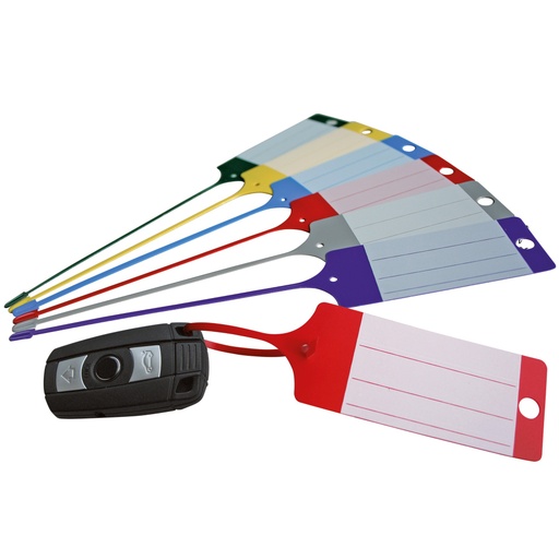 Étiquettes de clés "Flexi" x100